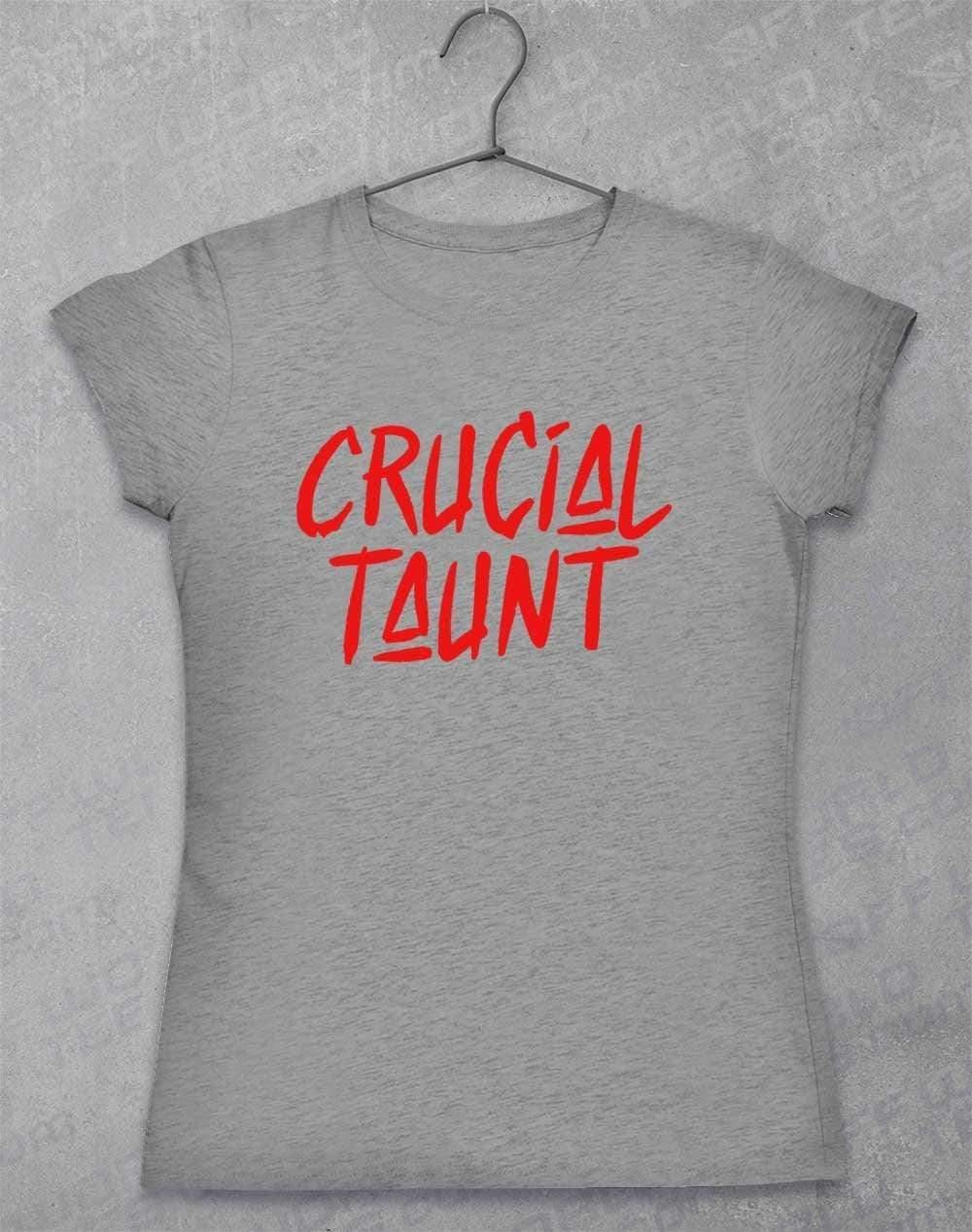 Crucial Taunt Womens T-Shirt 8-10 / Sport Grey  - Off World Tees