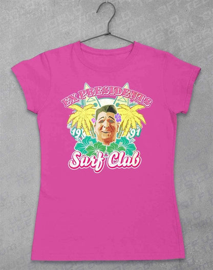 Ex Presidents Surf Club Womens T-Shirt 8-10 / Azalea  - Off World Tees
