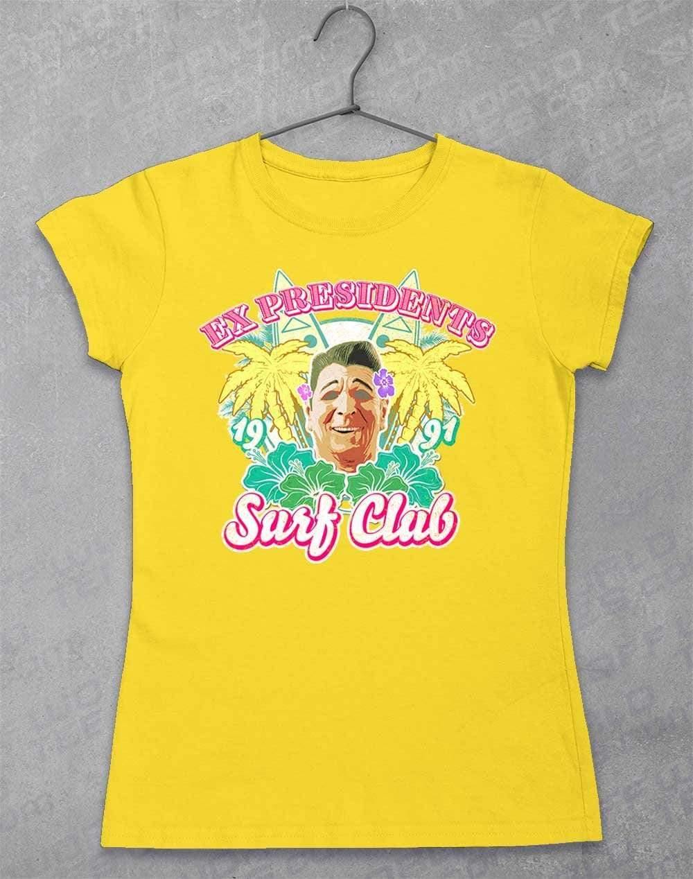 Ex Presidents Surf Club Womens T-Shirt 8-10 / Daisy  - Off World Tees