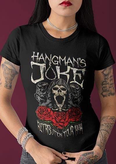 Hangman's Joke Retribution Tour 94 Womens T-Shirt  - Off World Tees