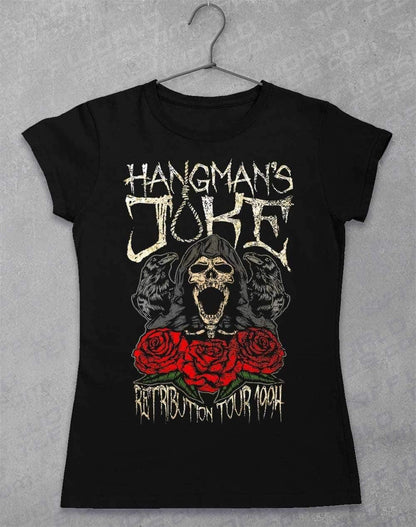 Hangman's Joke Retribution Tour 94 Womens T-Shirt 8-10 / Black  - Off World Tees