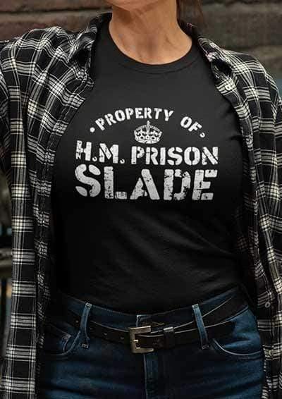 HM Prison Slade Womens T-Shirt  - Off World Tees