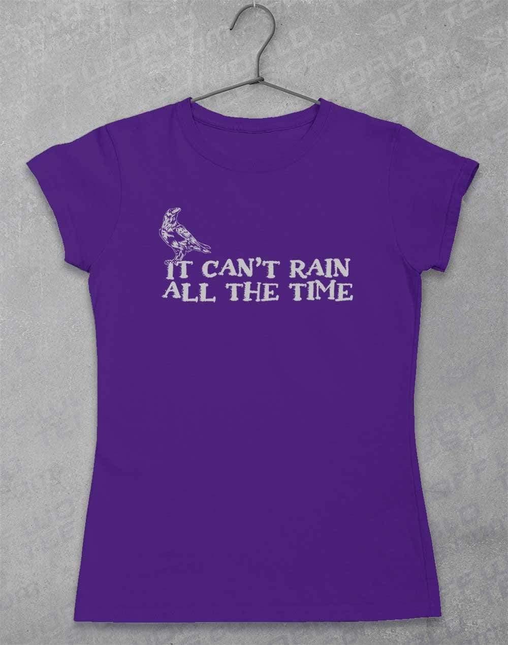 It Can't Rain All the Time Womens T-Shirt 8-10 / Lilac  - Off World Tees