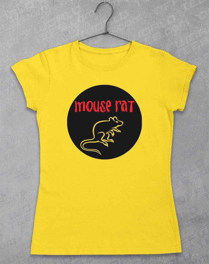 Mouse Rat Round Logo Womens T-Shirt 8-10 / Daisy  - Off World Tees