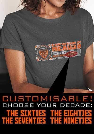 Nexus 6 Replicant Incept Date (CHOOSE YOUR DECADE!) Women's T-Shirt  - Off World Tees