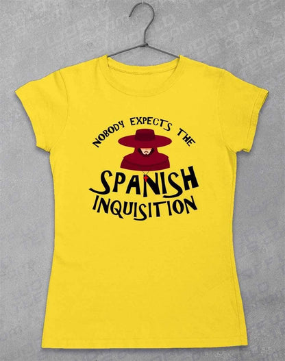 Nobody Expects the Spanish Inquisition Womens T-Shirt 8-10 / Daisy  - Off World Tees
