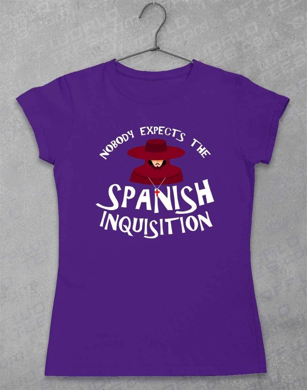 Nobody Expects the Spanish Inquisition Womens T-Shirt 8-10 / Lilac  - Off World Tees