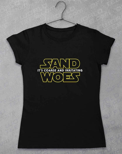Sand Woes - Womens T-Shirt 8-10 / Black  - Off World Tees