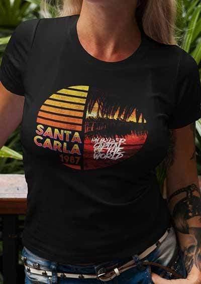 Santa Carla 1987 - Womens T-Shirt  - Off World Tees