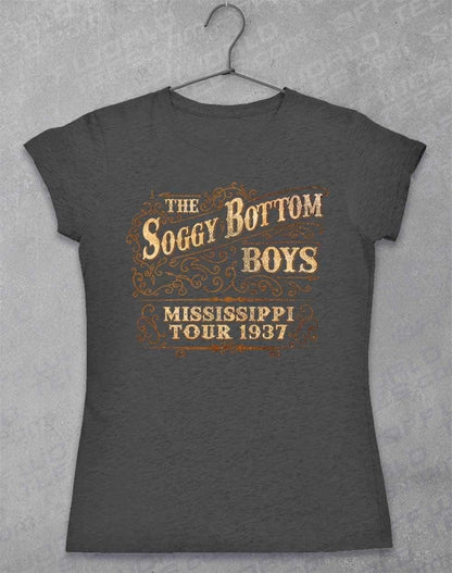 Soggy Bottom Boys Tour 1937 Womens T-Shirt 8-10 / Dark Heather  - Off World Tees