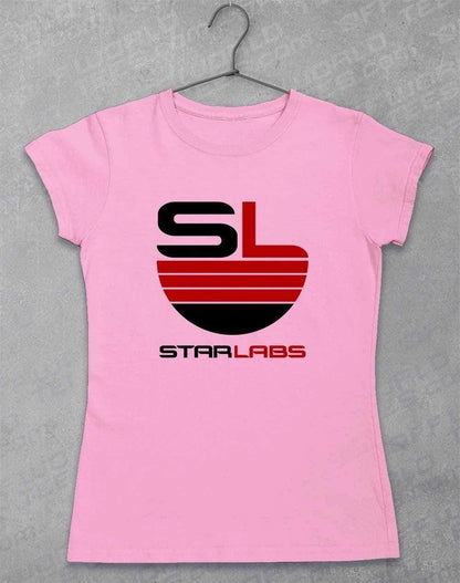 Star Labs Logo Womens T-Shirt 8-10 / Light Pink  - Off World Tees
