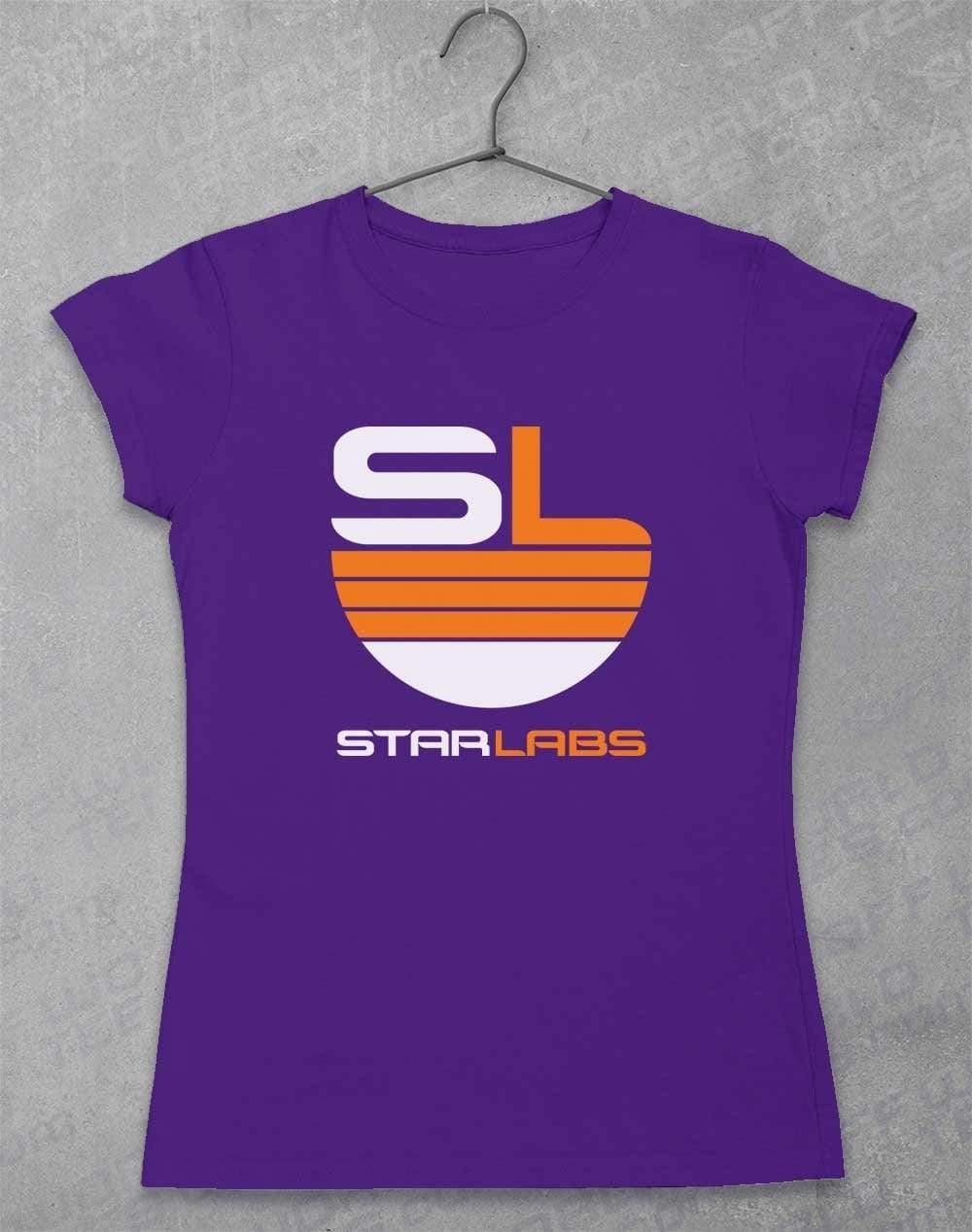 Star Labs Logo Womens T-Shirt 8-10 / Lilac  - Off World Tees