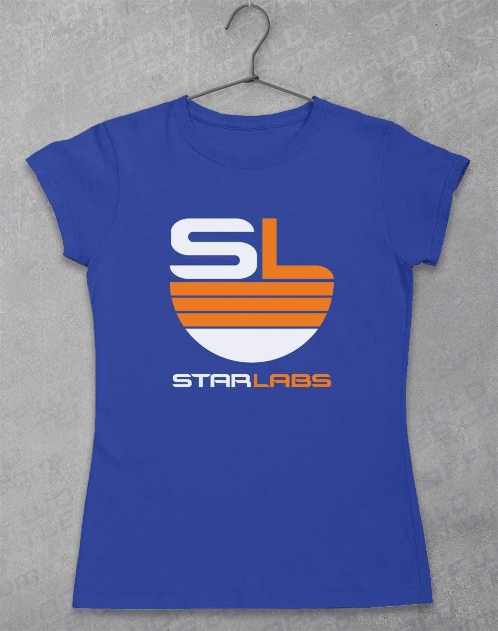 Star Labs Logo Womens T-Shirt 8-10 / Royal  - Off World Tees
