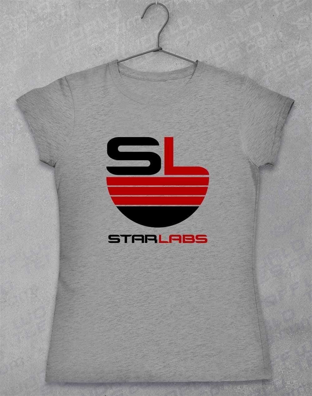 Star Labs Logo Womens T-Shirt 8-10 / Sport Grey  - Off World Tees
