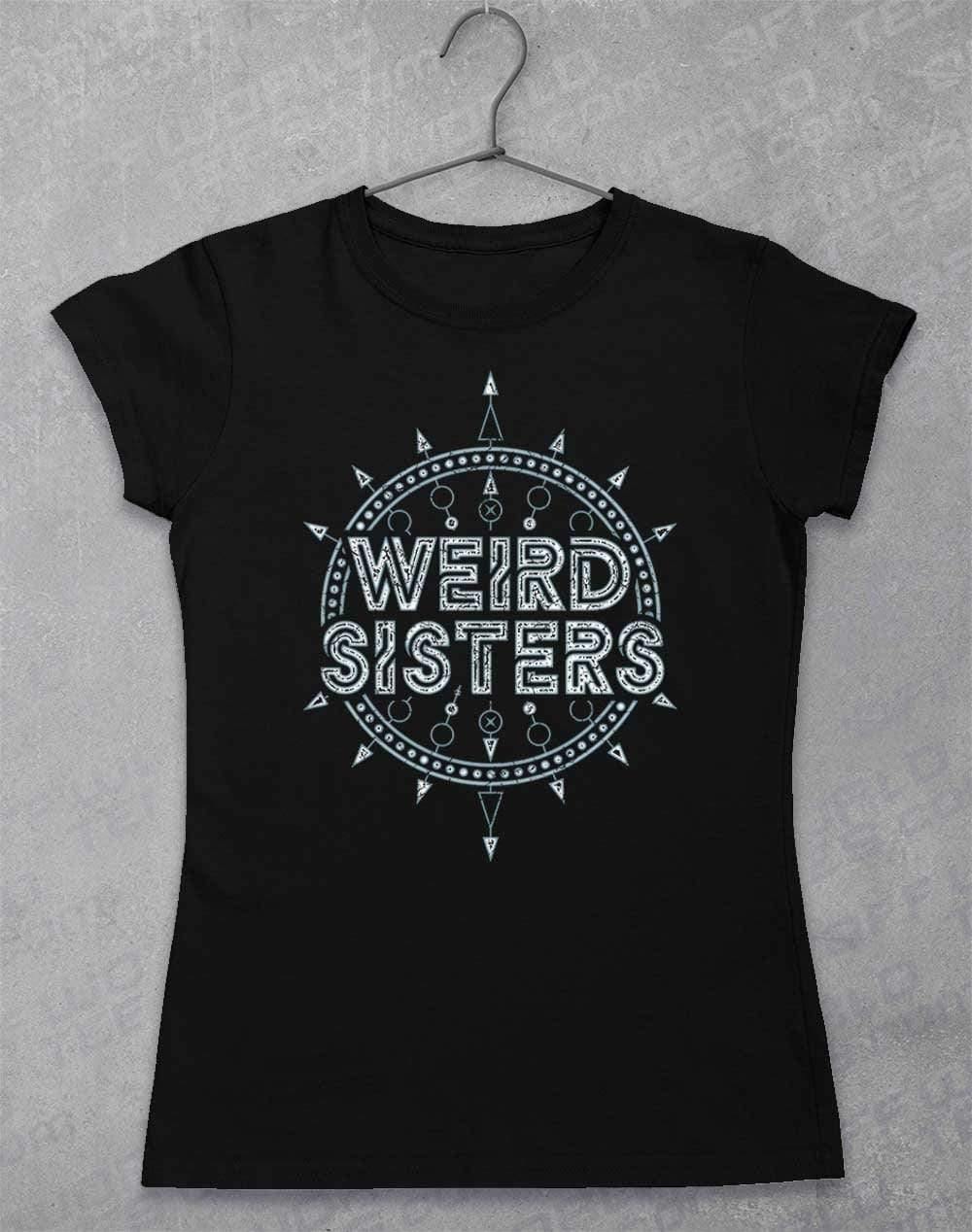 Weird Sisters Band Logo Womens T-Shirt 8-10 / Black  - Off World Tees