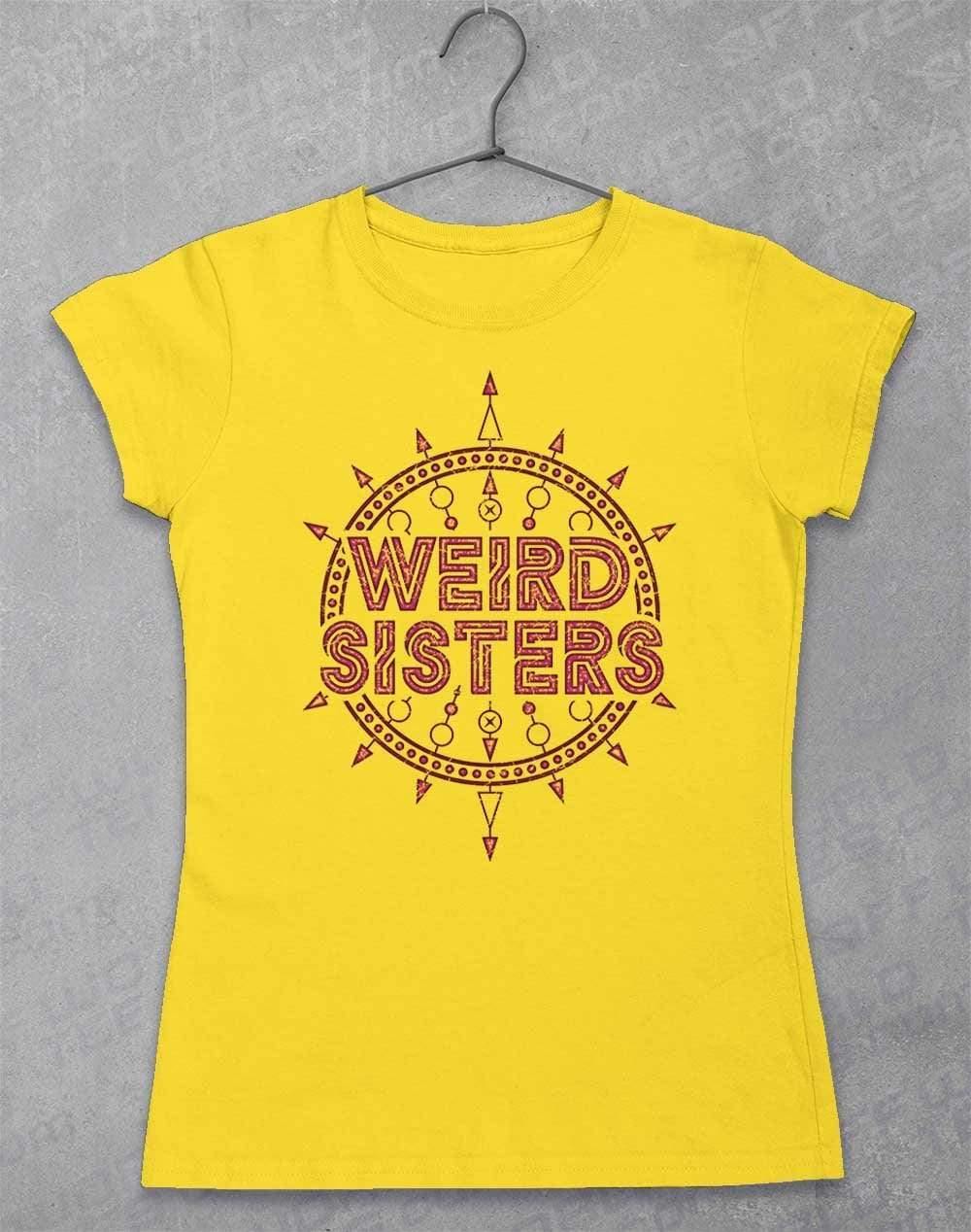 Weird Sisters Band Logo Womens T-Shirt 8-10 / Daisy  - Off World Tees