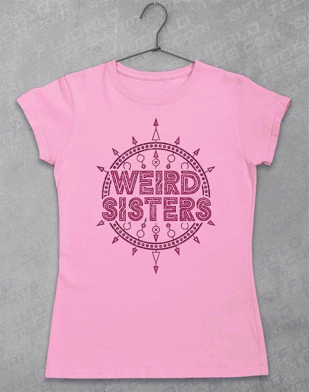 Weird Sisters Band Logo Womens T-Shirt 8-10 / Light Pink  - Off World Tees