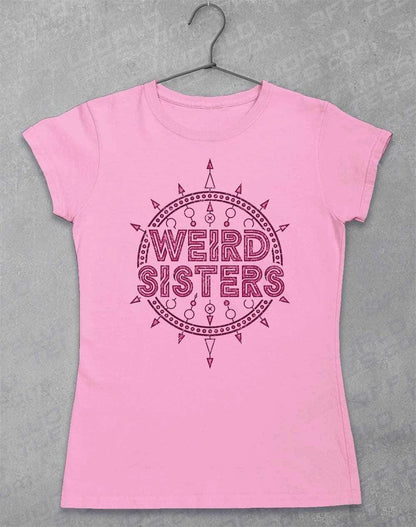 Weird Sisters Band Logo Womens T-Shirt 8-10 / Light Pink  - Off World Tees