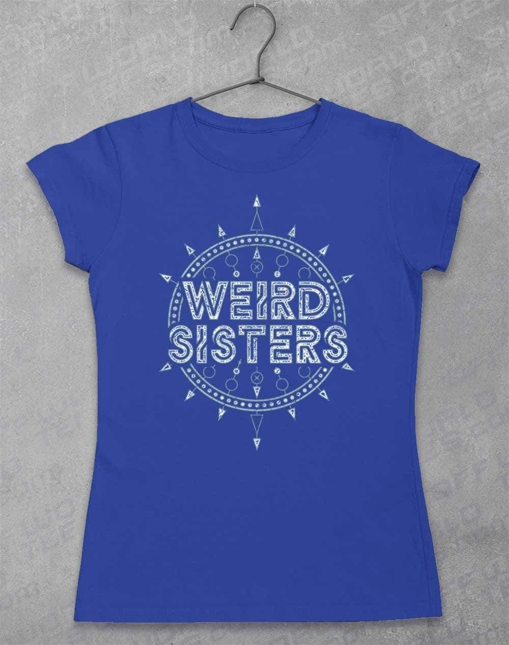 Weird Sisters Band Logo Womens T-Shirt 8-10 / Royal  - Off World Tees