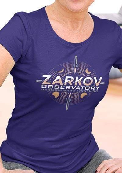Zarkov Observatory Womens T-Shirt  - Off World Tees