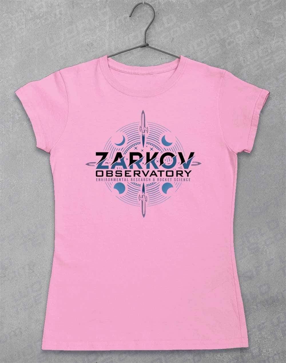 Zarkov Observatory Womens T-Shirt 8-10 / Light Pink  - Off World Tees