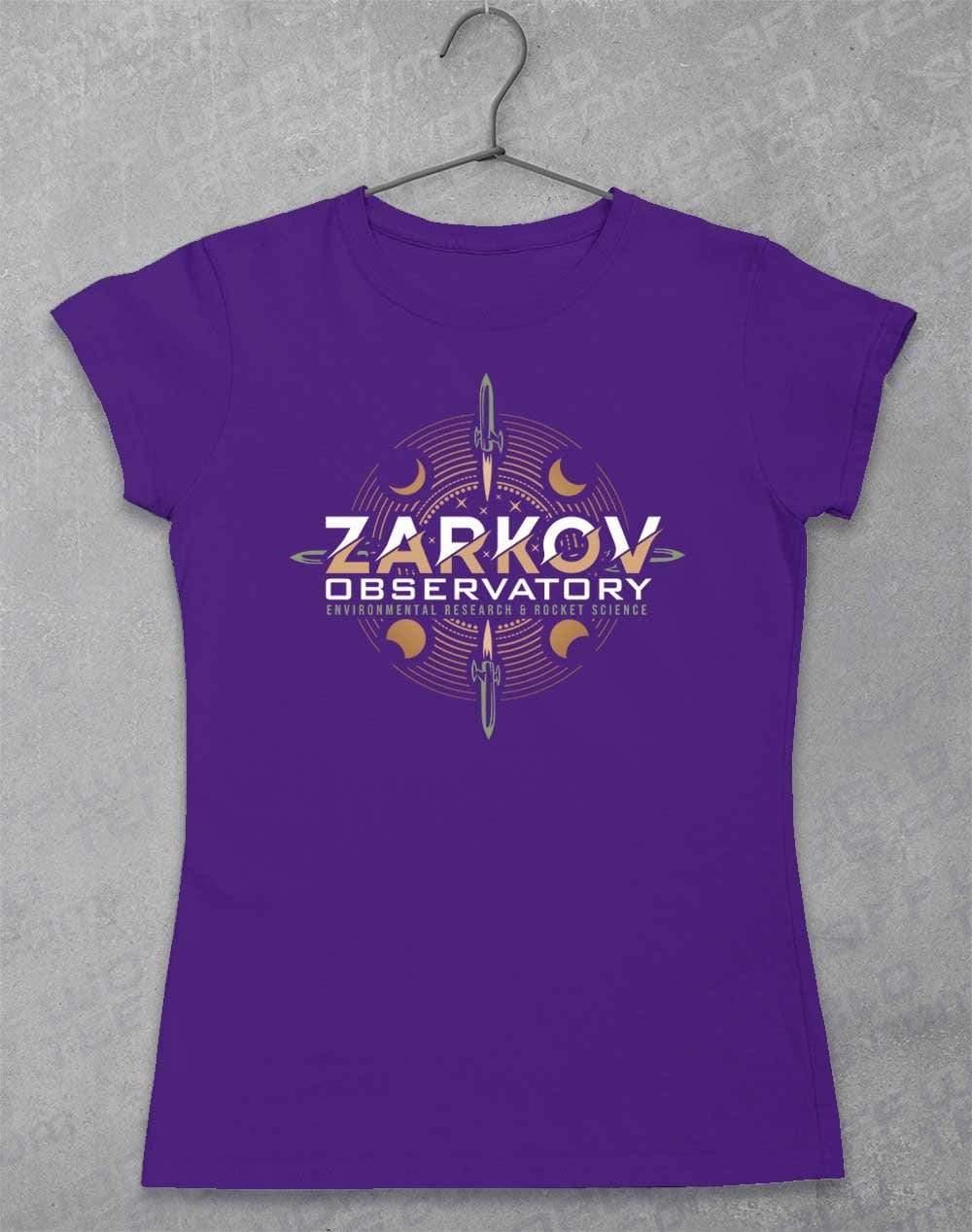 Zarkov Observatory Womens T-Shirt 8-10 / Lilac  - Off World Tees