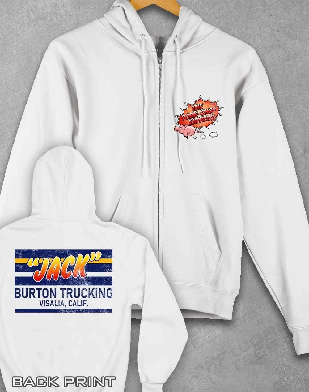 Jack Burton Trucking with Back Print Ziphood