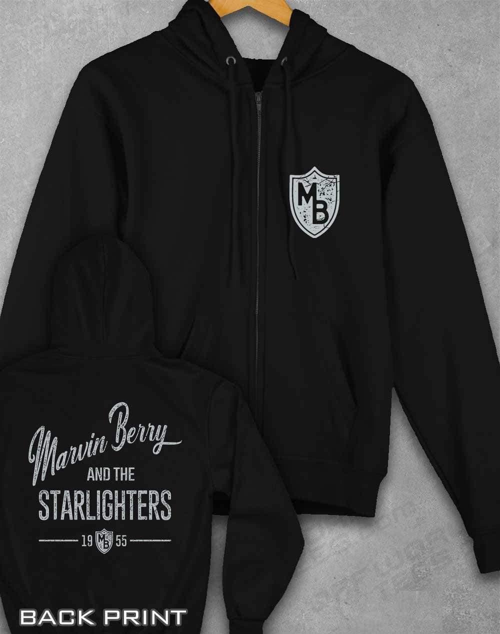 Marvin Berry and the Starlighters Ziphood XS / Jet Black  - Off World Tees