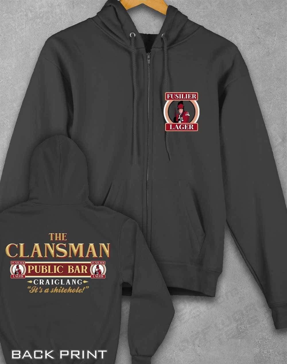 The Clansman Craiglang Ziphood XS / Charcoal  - Off World Tees