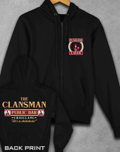 The Clansman Craiglang Ziphood XS / Jet Black  - Off World Tees