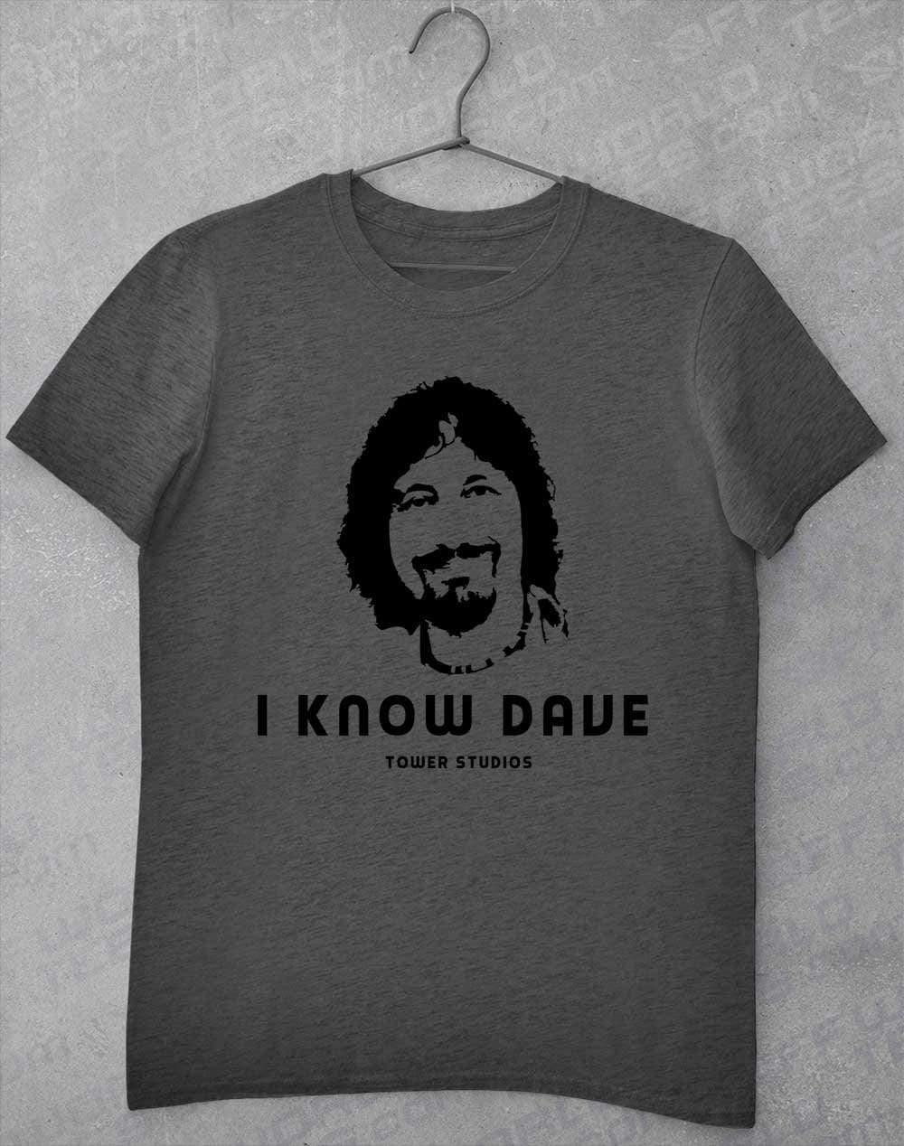 Tower Studios I Know Dave T-Shirt S / Dark Heather  - Off World Tees