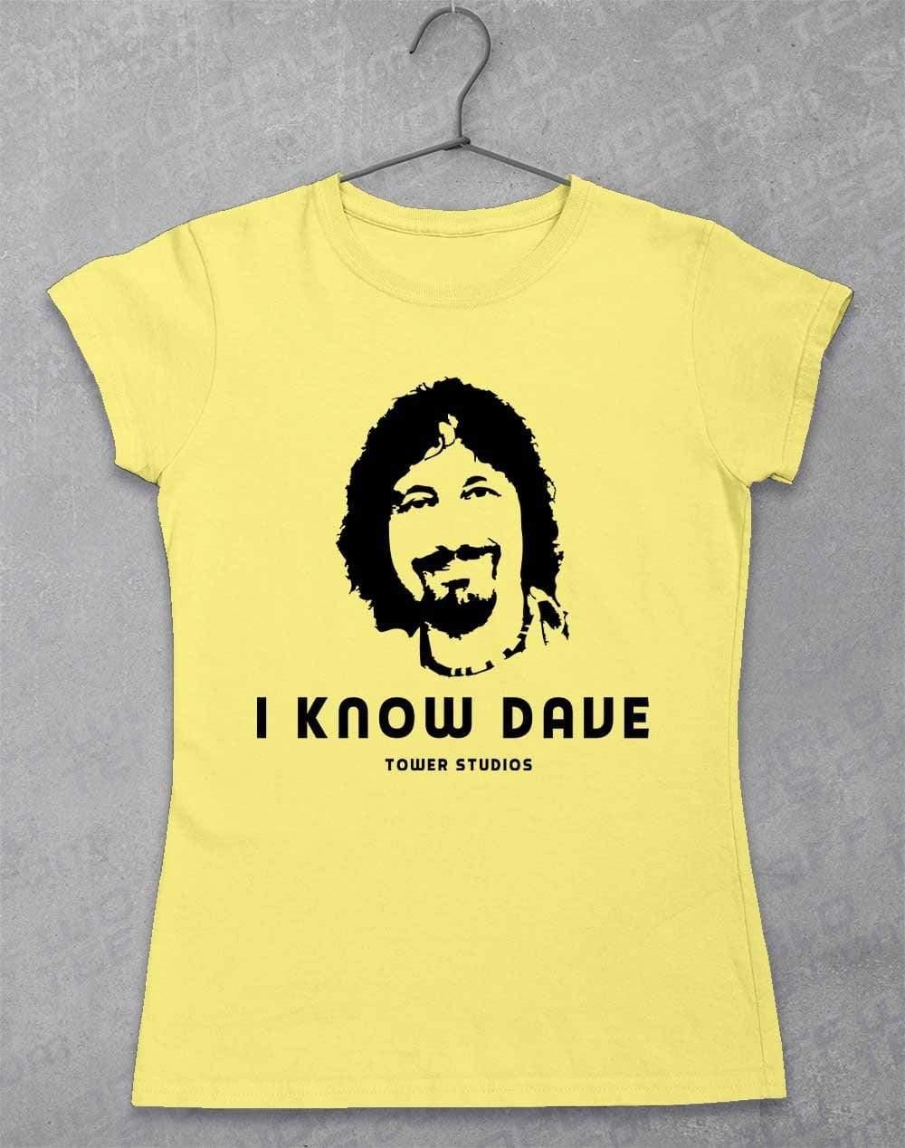 Tower Studios I Know Dave Womens T-Shirt  - Off World Tees
